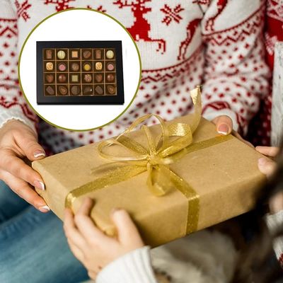 24 공동은 윈도우로 패키징하는 초콜릿 달콤한 선물 상자를 맞추어줍니다