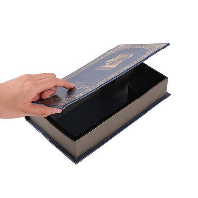 OEM 감색 책 모양 저장 상자, 향수를 위한 선물 감싸는 상자