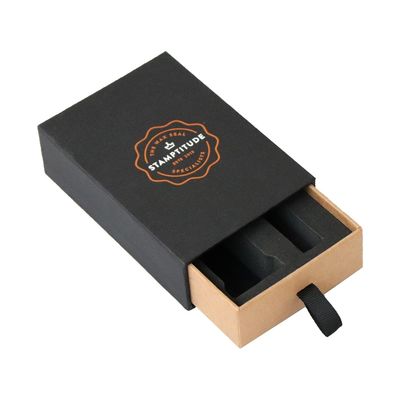 왁스 물개 우표를 위한 EVA 삽입을 가진 Handmade 서랍 작풍 엄밀한 서류상 선물 상자