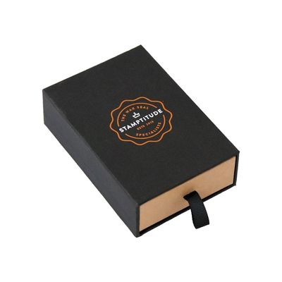 왁스 물개 우표를 위한 EVA 삽입을 가진 Handmade 서랍 작풍 엄밀한 서류상 선물 상자