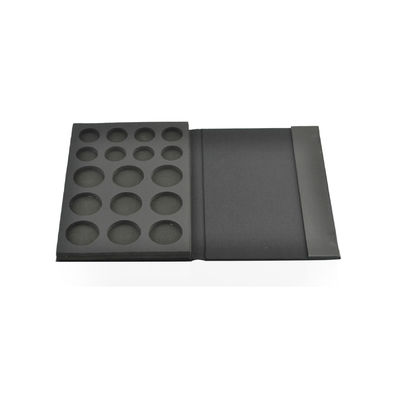 조정가능한 각 빈 아이섀도우 팔레트 검정 Foldable OEM 서비스