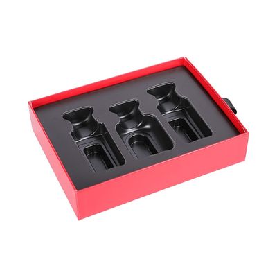 20*15*5cm 매트 박판은 선물 상자, 정유 종이상자 빨강을 미끄러집니다