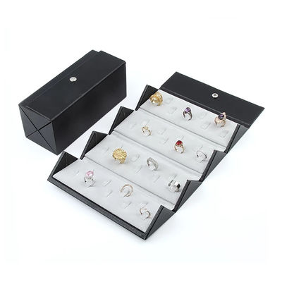 반지를 위한 10*5*5cm 자석 Foldable 주문 마분지 보석함