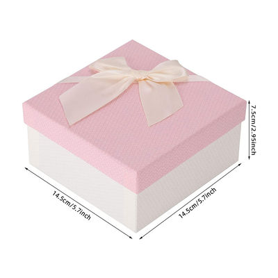 교사를 위한 인공적인 장미 비누 꽃 꽃다발 상자 14.5cm*14.5cm*7.5cm